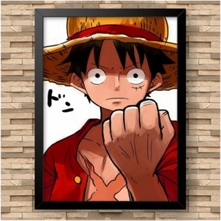 ONE PIECE - Quadros e Placa Decorativa de Parede para quarto e sala tema  Wanted luffy Zoro Nami Usopp Sanji Tony Chopper Robin Roronoa Eiichiro  Quadro parede e decoração séries, filmes e