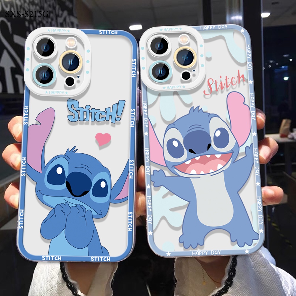 Samsung Galaxy S22 S21 S20 FE Plus Ultra S22+ S21+ S20+ 5G Para Capinha De Celular Stitch
