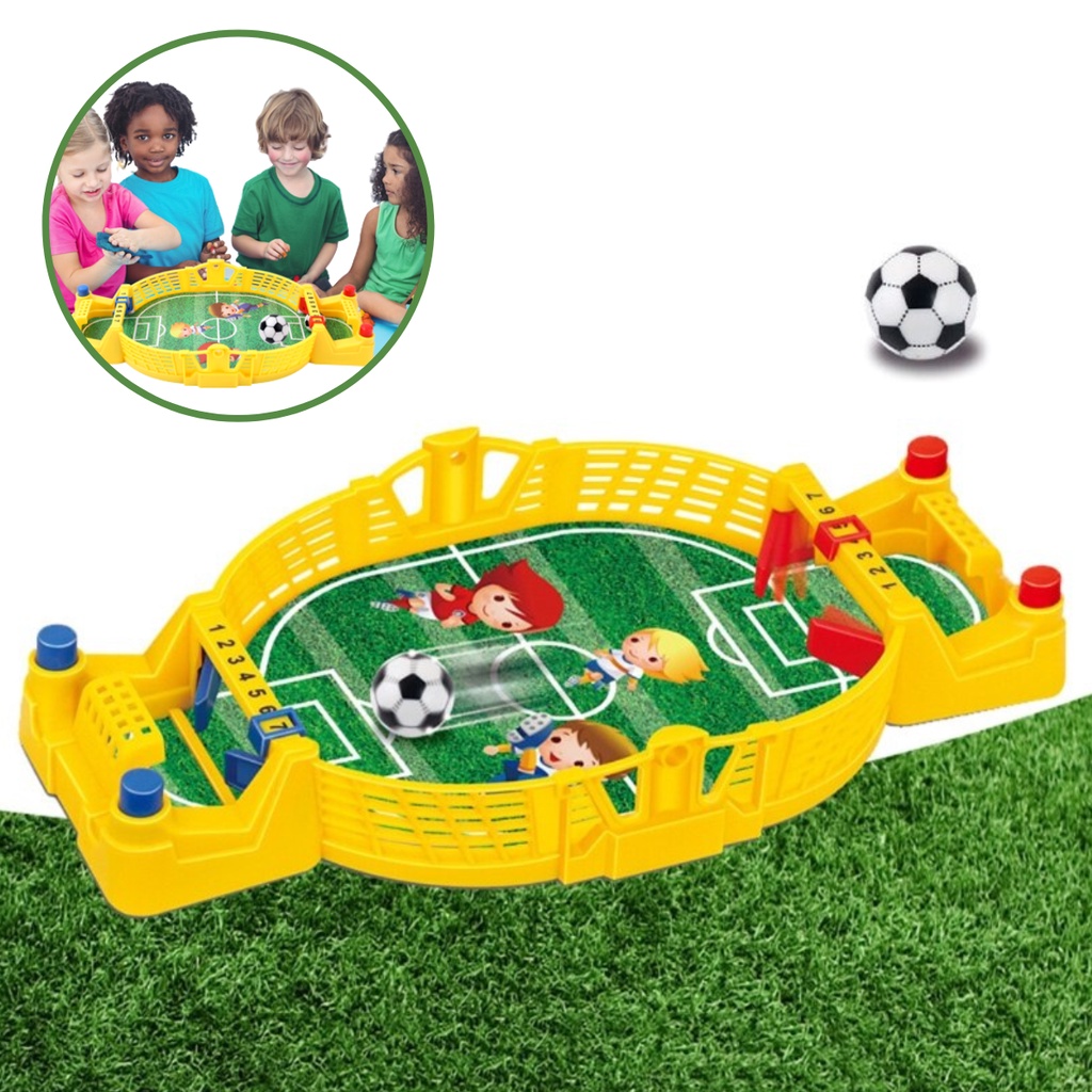 Mini tabela esportes futebol jogo de futebol para festa de família tabletop  jogar bola dupla batalha brinquedos interativos para crianças