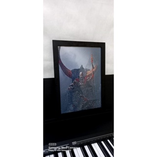 Quadro Decorativo God Of War Ragnarok 29x40 Com Moldura