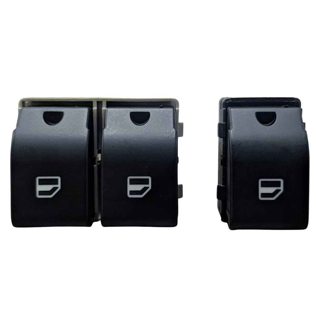 KIT BOTÃO VIDRO ELETRICO GOL VOYAGE FOX SAVEIRO POLO PARATI DUPLO CLICK G4 G5 G6 G7 2003 2004 2005 2006 2007 2008 2009 2010 2011 2012 2013 2014 2015 2016