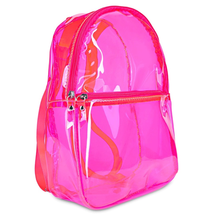 Bolsa Piscina Plastificado Rosa Neon + Triângulo Rosa e Marinho - Mora  Acessórios