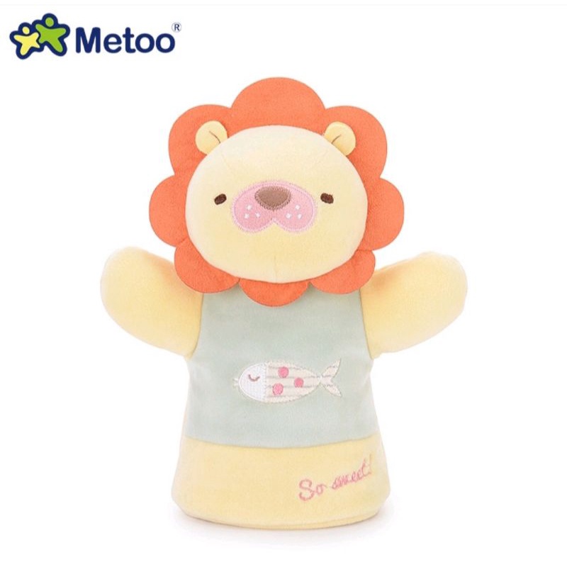 Brinquedo infantil Metooo fantoche le\u00e3ozinho | Shopee Brasil