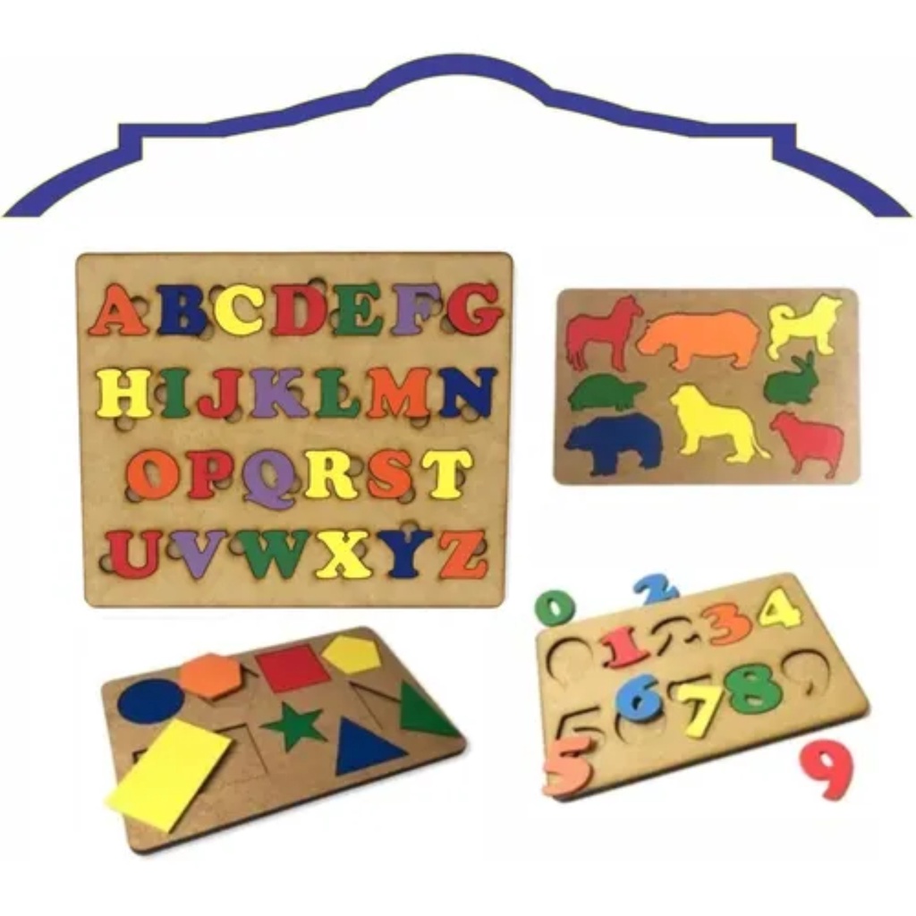 Jogo Educativo Infantil Alfabeto Abc Brinquedos Inteligencia