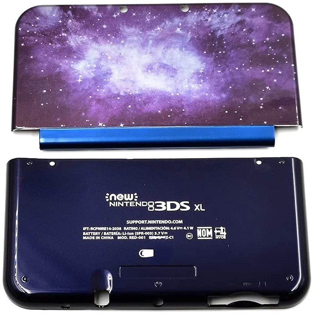 Tampa Da Caixa Dianteira Parte Superior Para O Novo 3DS XL Faceplate Back Cover US Star