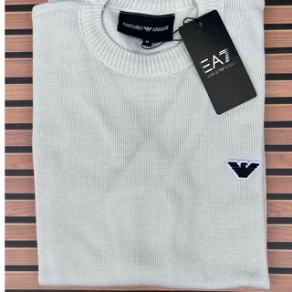 Blusa De Frio Básica Suéter Lã Masculino Varias cores Armani 2022 ...
