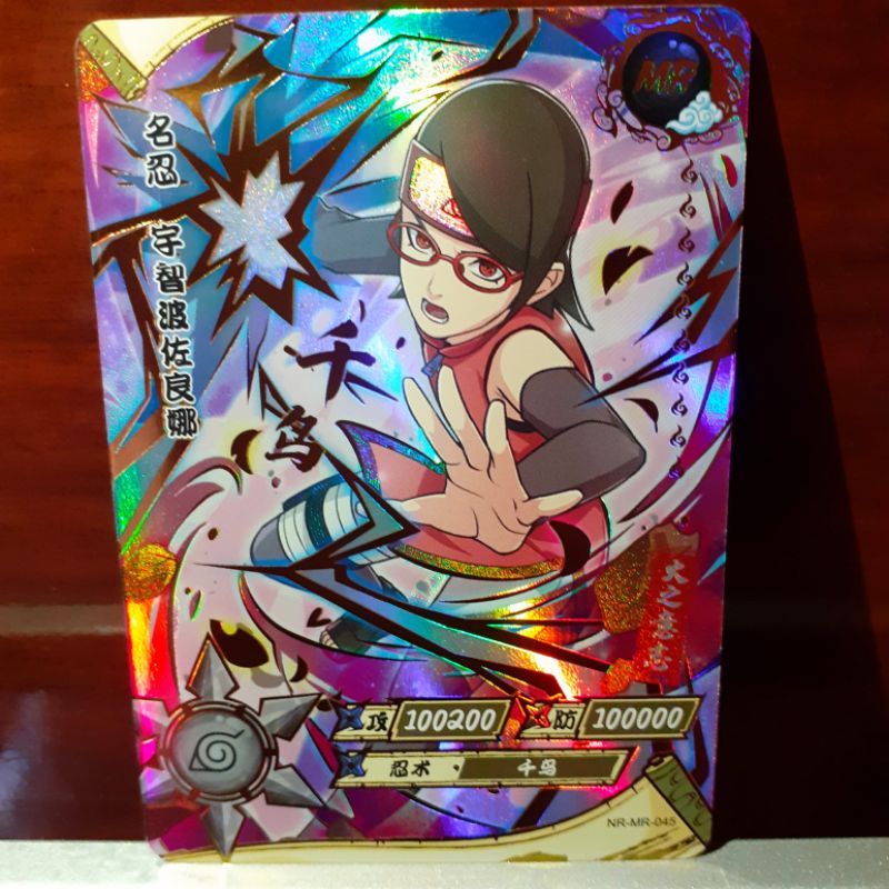 Naruto Shippuden Kayou Card Game MR TCG (Mega Raros) 1° Edição