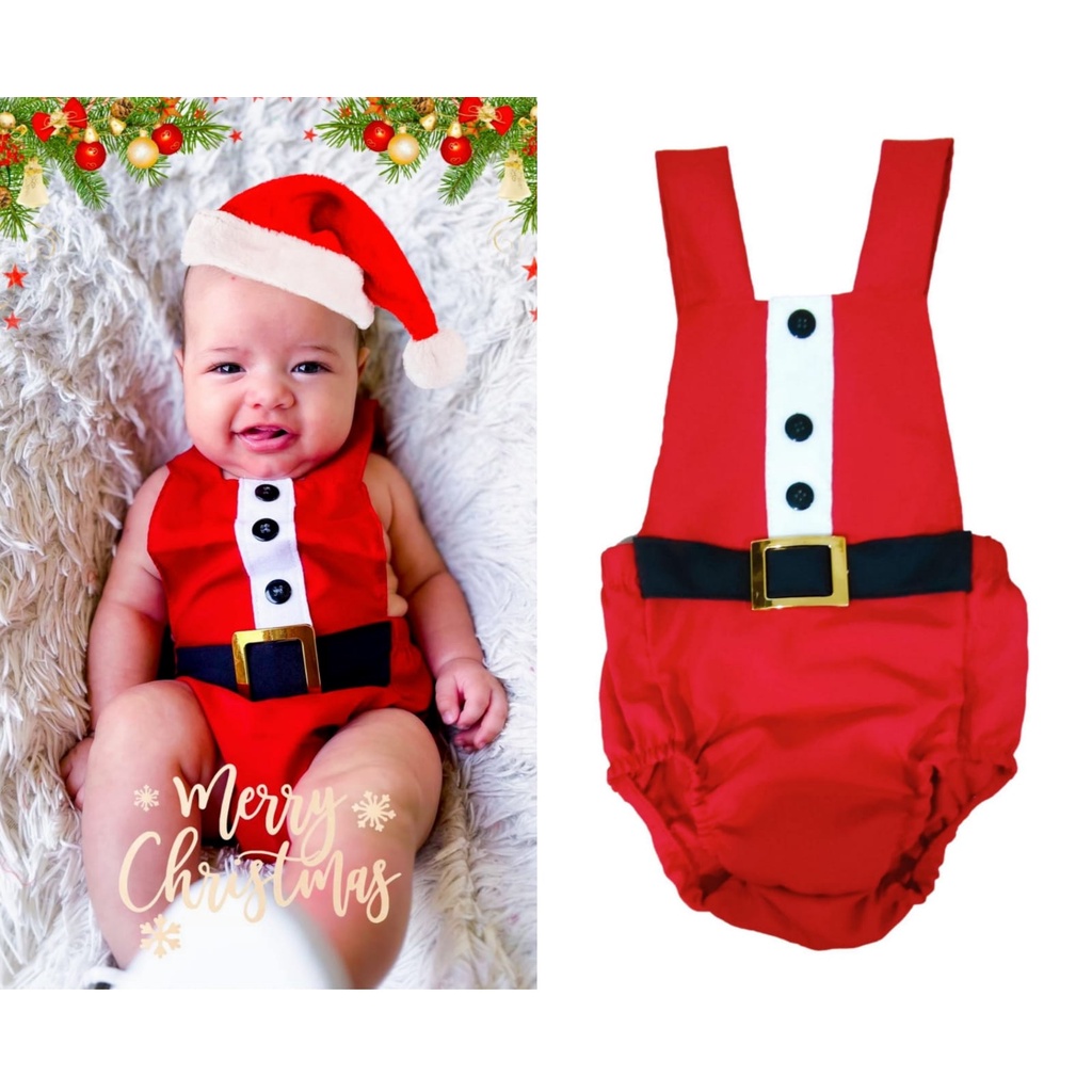 Roupa de natal para best sale bebe menino