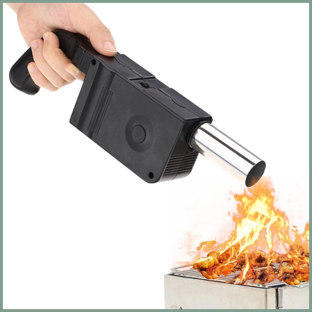 Soprador De Ar Elétrico Para Churrasco Portátil Ventilador sehbr