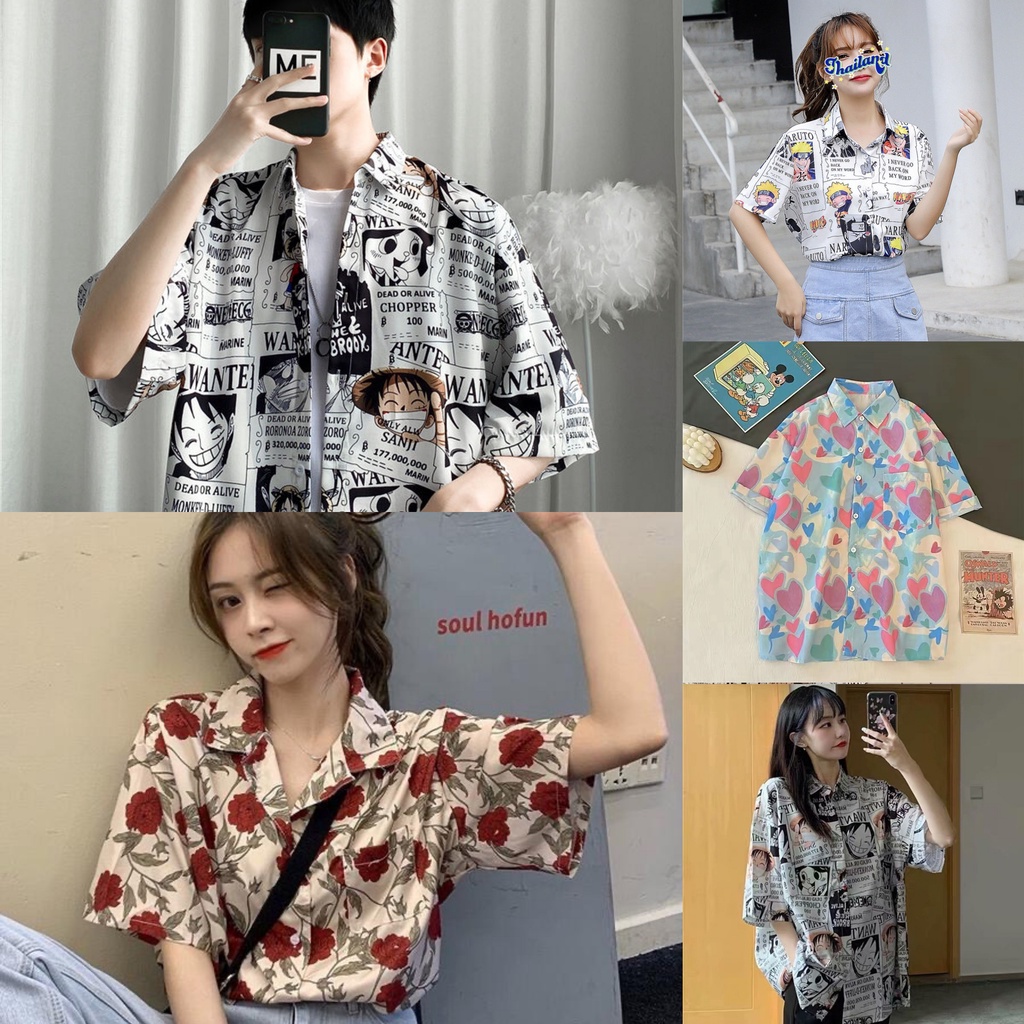 Blusa Femenina Versión Coreana V-eck Camisa De Gasa De Manga Corta