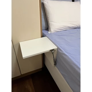 Criado mudo dobrável branco