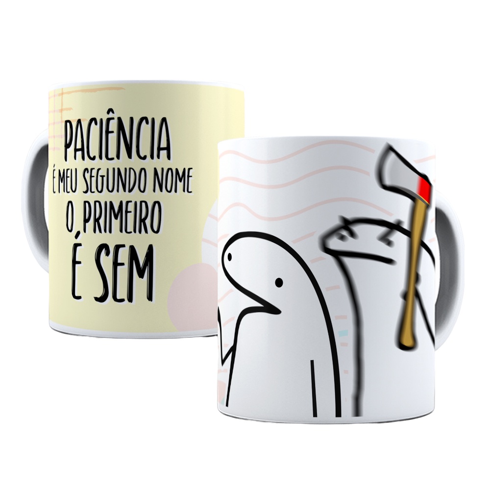 Caneca Florks Meme Nunca Foi Sorte Sempre Foi Passando Raiva - Xícara de  Café Engraçada Divertida - Persomax - Caneca de Chá e Café - Magazine Luiza