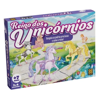 Jogo De Tabuleiro Reino Dos Unicórnios 04275 - Grow