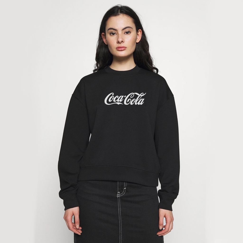 Moletom fashion feminino coca cola