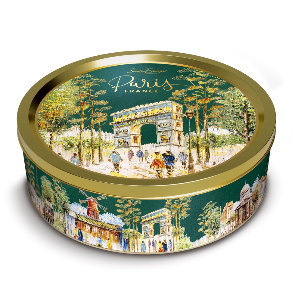 Lata Amanteigados Danish Style Paris Butter Cookies 340g Shopee Brasil