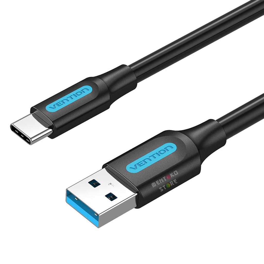Cabo USB C 3.0 Rapido Carregamento Celular 25cm Vention