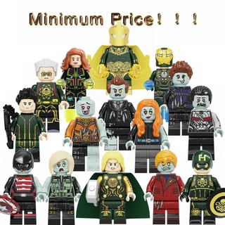 Brinquedos Educativos De Aniversário Para Crianças De Bricolage Blocos De Construção Minifigures Bricks Movie