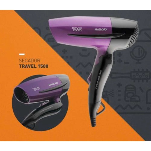 Mini Secador De Cabelo Profissional Portátil Viagem 1200w