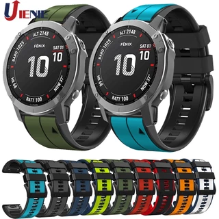 22/26mm Pulseira De Relógio De Silicone Para Garmin Fenix 7x 7 6x 6 Pro 5x 5 Plus Forerunner 935 945 Liberação Rápida Esportiva