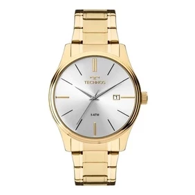 Relógio Technos Masculino Steel Dourado Original 2115MPN/4K