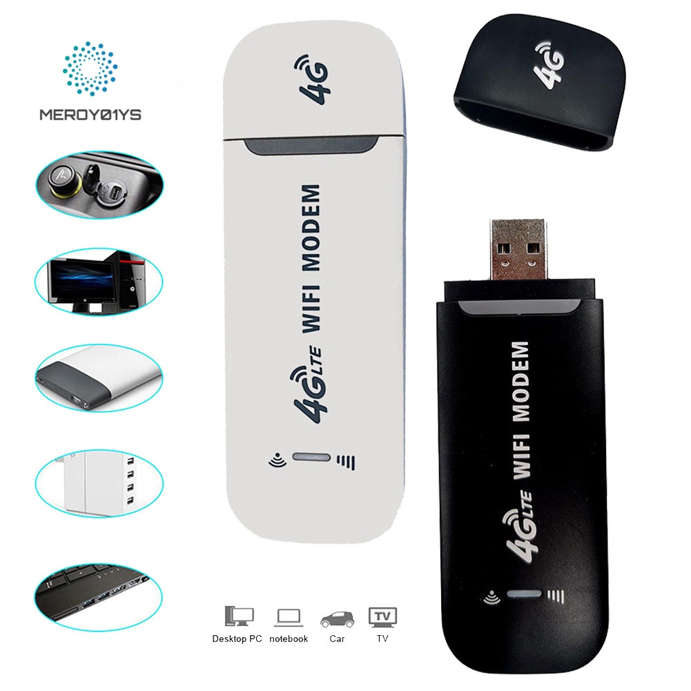 Dongle 4g lte usb modem 150mbps adaptador de rede sem fio destravado
