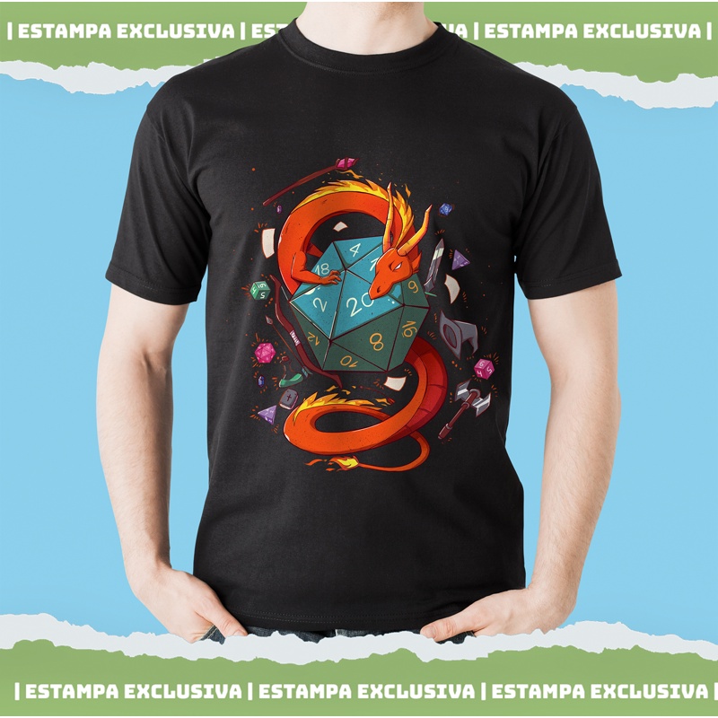 Camiseta Mestre RPG