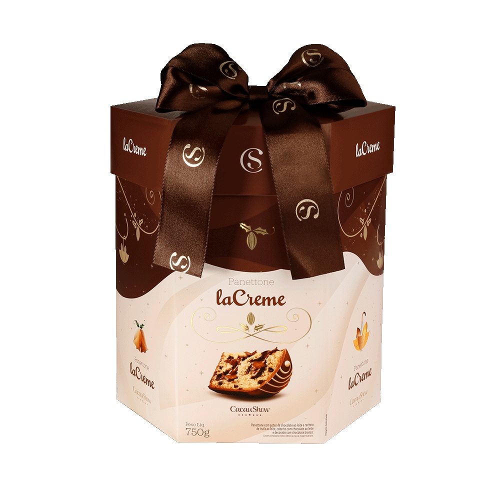 Panettone LaCreme Premium 750g Cacau Show