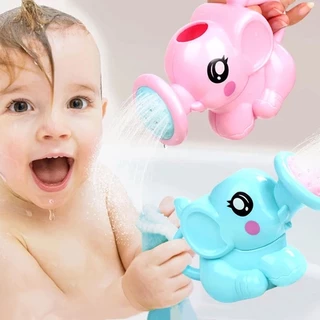 1 Conjunto De Brinquedo De Banho Chuveiro De Água Acessórios Aquarela Roupão De Banho Para Crianças