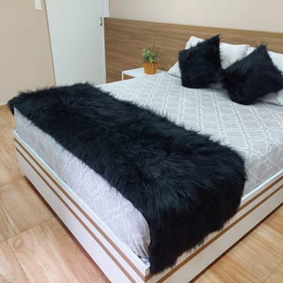 Peseira Cama Padrão luxo Decorativo 160x50
