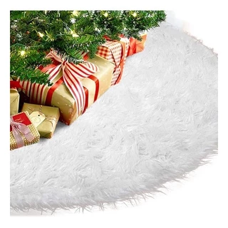 Saia Base Tapete Árvore Natal Enfeite Natalino 80cm Premium