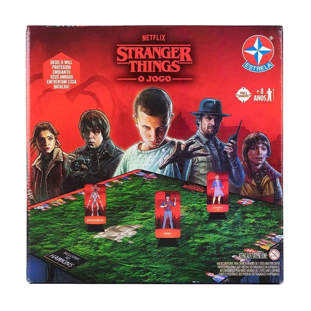 Stranger Things | Jogo De Tabuleiro - Estrela | Shopee Brasil