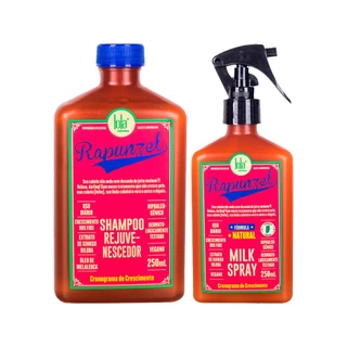 Kit Lola Cosmétics Crescimento Rapunzel - Shampoo e Leave-in em Oferta na Shopee