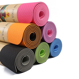 3mm-6mm Grosso Eva Yoga Tapetes Anti-slip Sport Fitness Mat Cobertor para  Exercício Yoga e Pilates Ginástica Mat Fitness Equipamento fitness