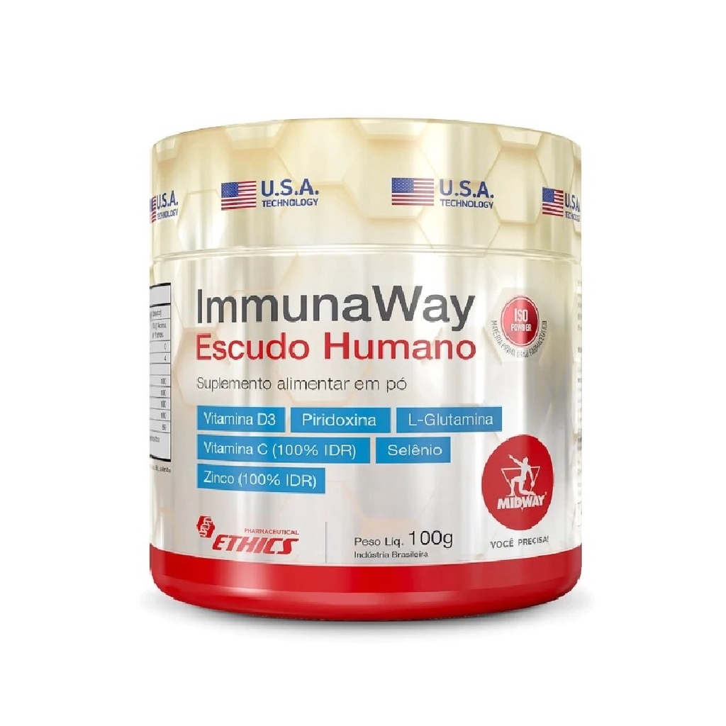 Immuna Way Escudo Humano Midway 100g | Shopee Brasil