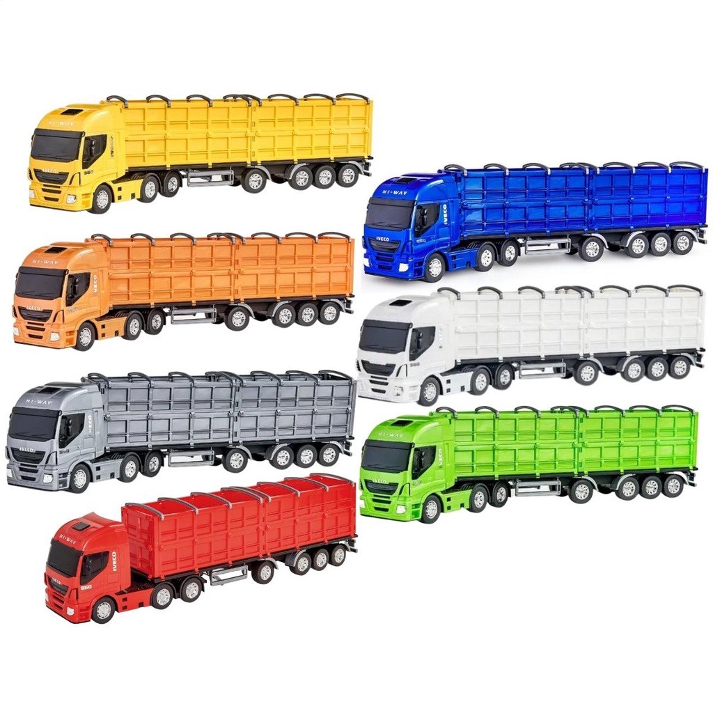 Miniatura Caminhao Iveco Graneleiro Escala 1/30 Usual