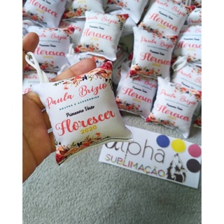 Kit Almochaveiros Chaveiro Almofada 7x7 personalizada