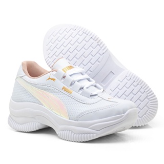 Tênis Feminino Puma Plataforma Casual Promoção