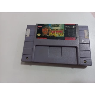 Kyle Petty's No Fear Racing Super Nintendo Orig #2726