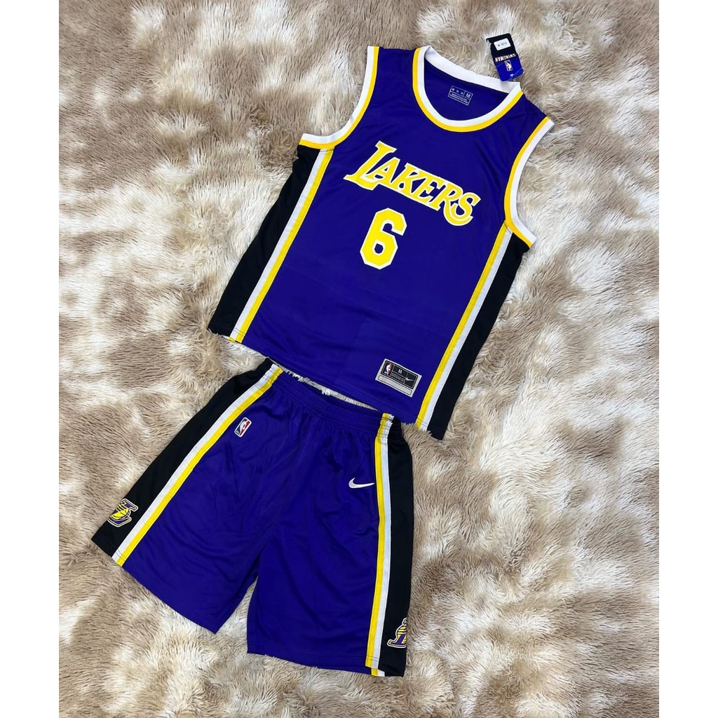 KIT Basquete NBA - Los Angeles LAKERS | Shopee Brasil