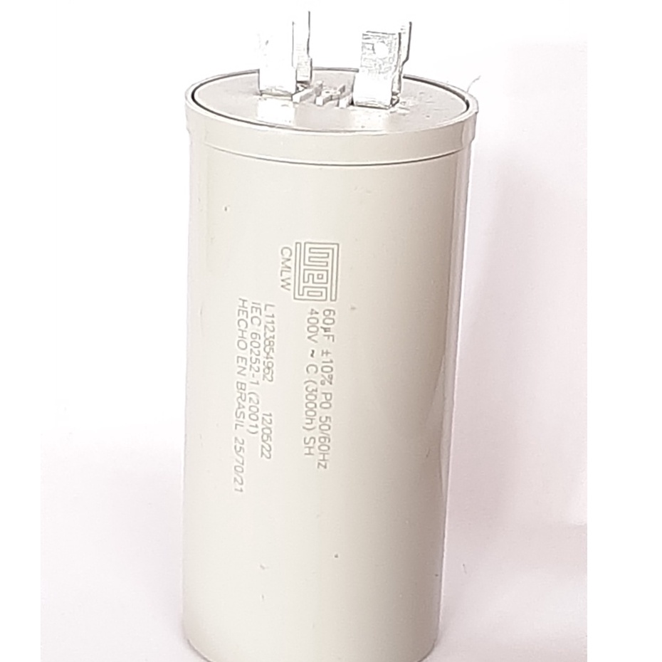 Capacitor Para Compressor De Ar Portatil Pressure 60ufx350v Shopee Brasil