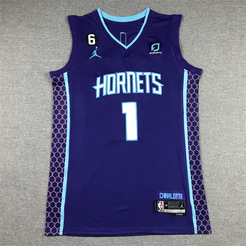 ODM Sportswear - LaMelo Ball Charlotte Hornets Jersey x ODM Dark