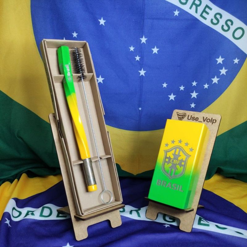 kit copo e bomba para tereré Volp Brasil