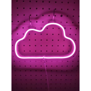 Placa Luminoso Neon De Led - nuvem 26 x 16