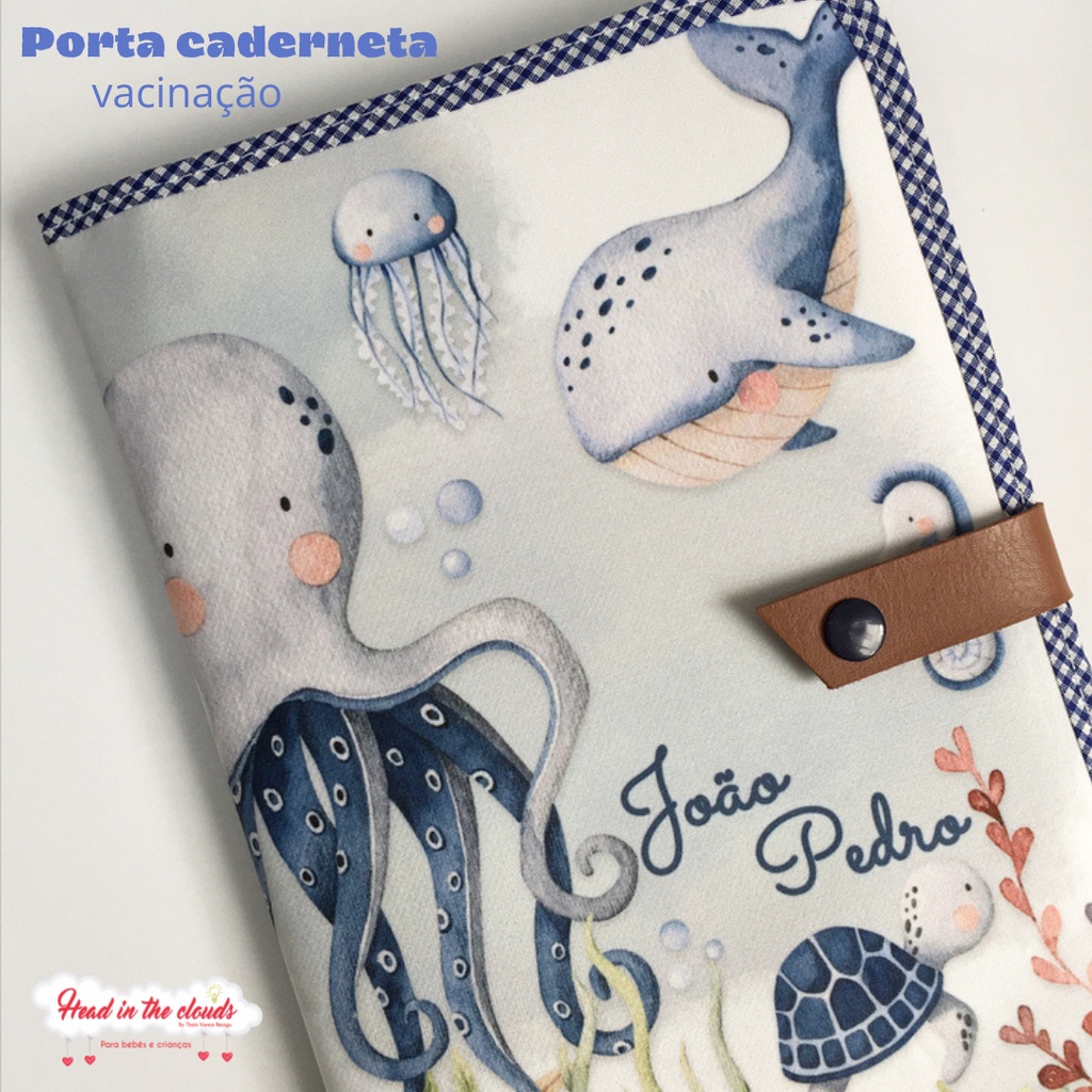 Porta caderneta de vacinação / vacinas porta documentos do bebê e receitas médicas (Temas Diversos)