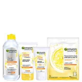Kit Garnier SkinActive Vitamina C Completo (4 Produtos)