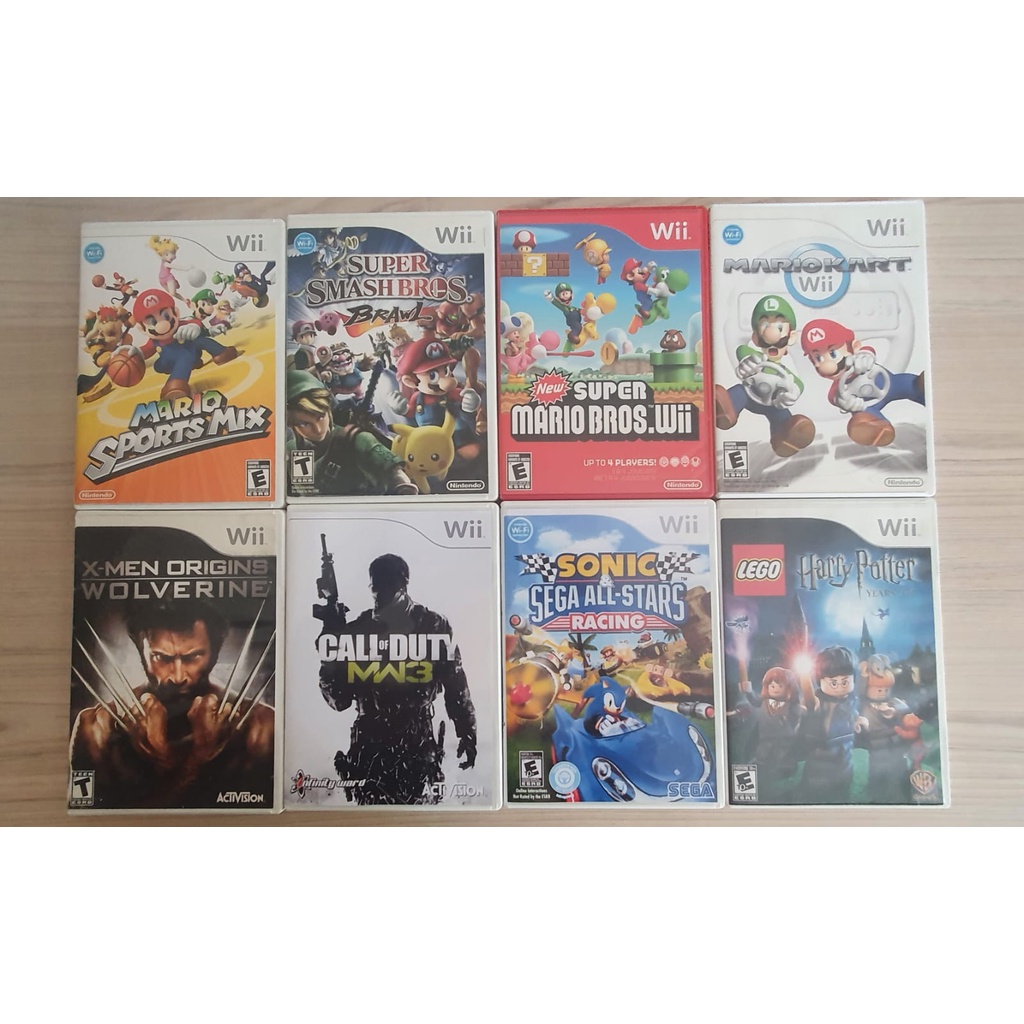 Jogos Originais para Nintendo Wii