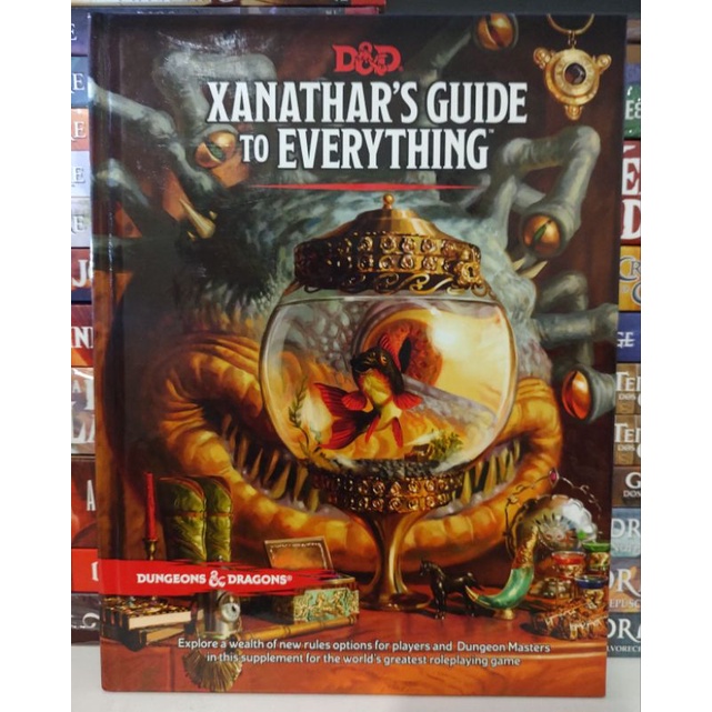 Xanathar's Guide the Everything Dungeons & Dragons 5e RPG Shopee Brasil