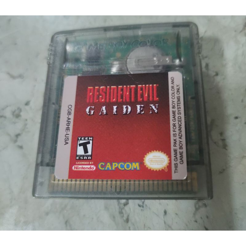 resident evil gaiden jogo original para gameboy color | Shopee Brasil