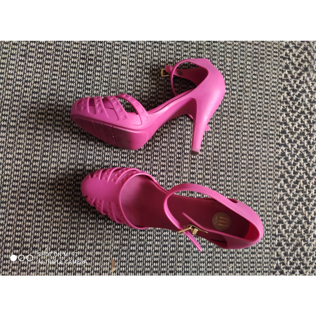 Melissa salto hot sale alto rosa