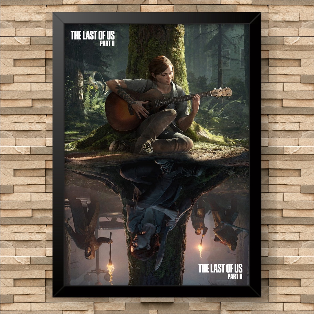 The Last Of Us Quadros E Placa Decorativa De Parede Para Quarto E